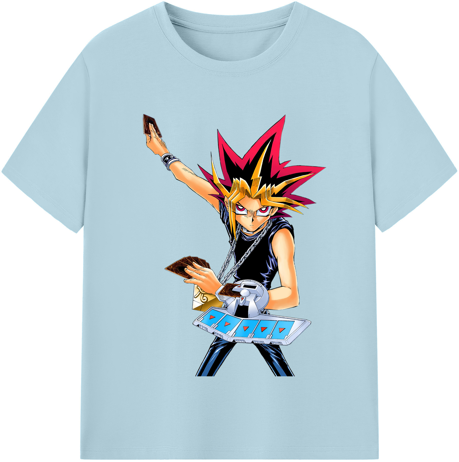 （画像用） 遊☆戯☆王 Yu-Gi-Oh! 綿100％半袖Tシャツ（フロントプリント）